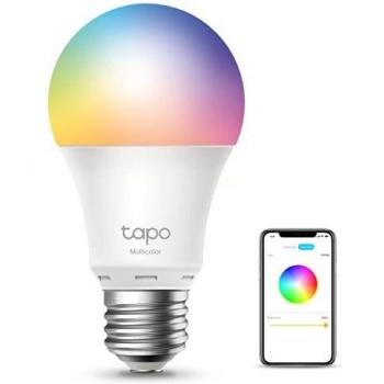 TP-Link Tapo L530E Smart Wi-Fi Multicolour Light Bulb, Dimmable, Edison Fitting (B22/E27), No Hub Required, Voice Control, Schedule & Timer, 60W Equivalent