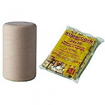 TAPPO SINTÉTICO PARA VINO SUPERCORK 24X39 MM - 100 UNIDADES