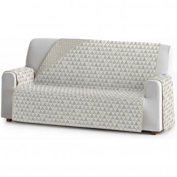 Eysa Nordic Funda, Poliéster, Beige, 4 plazas 190cm. Válido para sofá Desde 210 a 250cm