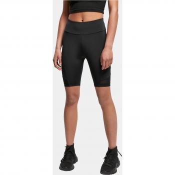 Urban Classics Women's High Waist Tech Mesh Cycling Shorts