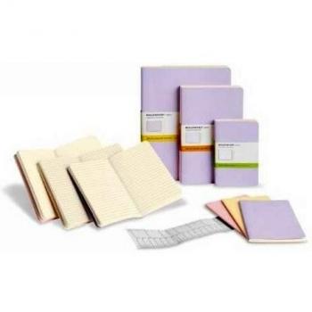Moleskine - Set 3 Cuadernos de DiarioPastel, tamaño grande, en blanco