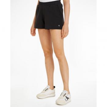 Shorts de chándal de felpa de algodón para mujer Calvin Klein Jeans con logotipo
