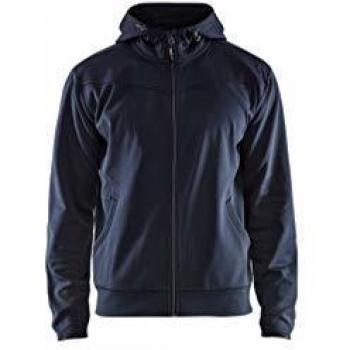 Blaklader Dark Navy/Black Zip-Up Work Hoodie 3363