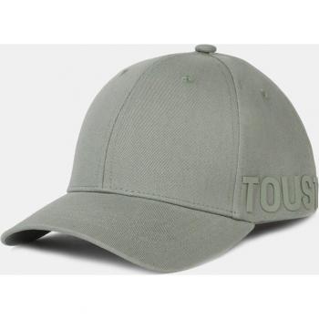Gorra Tous logo coral en tono coral para un estilo único