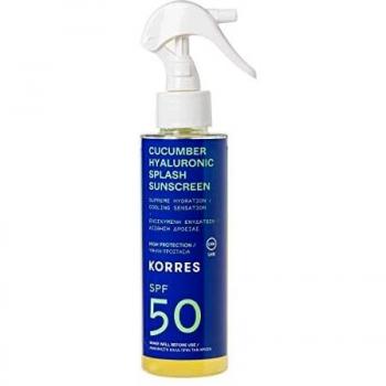 Korres Cucumber & Hyaluronic Splash Spray Solar SPF 50, 150 ml