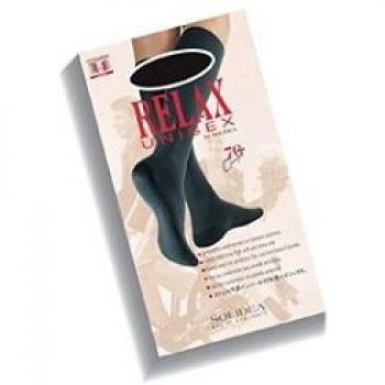 Relax 70 Den Unisex Compression Knee Highs Graphite 12-15 mmHg