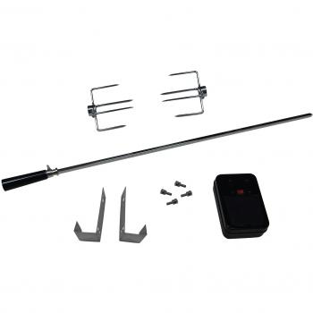 Barbecook 223.6136.800 - Pincho asador con accesorios para barbacoa de gas, 88 x 12 x 9 cm