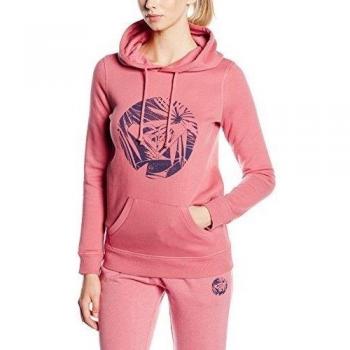 Roxy Your Smile - Sudadera con capucha para niña, color rosa, talla S