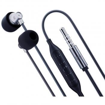 Auriculares 3MK Cableados con Conector Jack de 3,5 mm - Color Negro