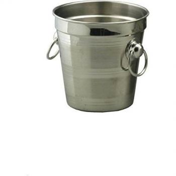 Cubo para hielo en acero inox. de 1,5 litros