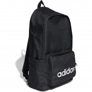 Mochila Adidas Classic Attitude para niños en color negro, tipo mochila, características: diseño clásico, color negro, compartimento principal amplio, bolsillo frontal con cremallera, correas ajustables y acolchadas