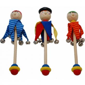 Lilalu 28,5 cm pirata del palillo musical de Big Clamp Campana