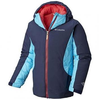 Columbia Girls Winter Jacket Wild Child, Größe:M, Farbe:Nocturnal/Atoll