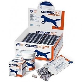 Bioiberica Condrovet Force Ha - Protector de articulaciones para mascotas, 500 Comprimidos