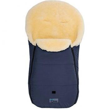 Altabebe - Saco de borreguito de invierno para carrito de bebé de la colección Nordkap azul azul