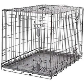 Dogit Jaula Plegable de 2 Puertas, 77 x 48 x 54,5 cm