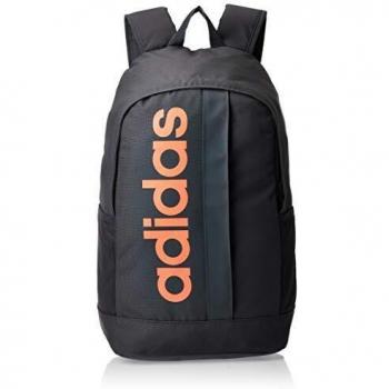 adidas Lin Core BP Mochila, Unisex Adulto, grisei/Grisei/Corsen, Talla Única