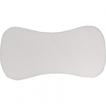 Almohada Ergonómica de Cuna Piqué Blanco/Arena Babyline