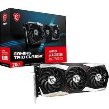 MSI Radeon RX 7900 XT Gaming Trio Classic 20GB GDDR6 PCIe 4.0 Graphics Card with DisplayPort and HDMI