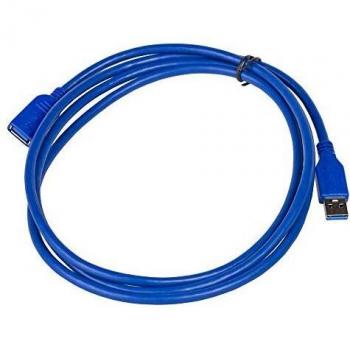 AKYGA AK de alargador USB 3.0 USB de 10/Datos/Cable de conexión a Macho a A Hembra 1,8 m Azul