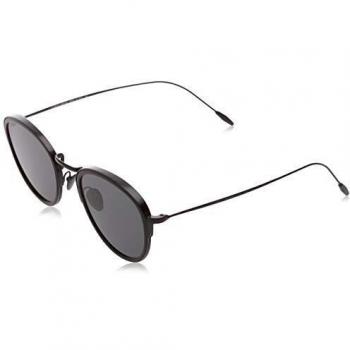 ARMANI Men's 0AR6068 300187 50 Sunglasses, Black/Grey