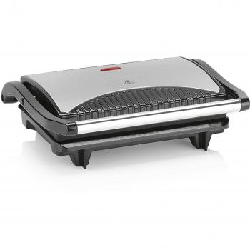 Tristar GR-2846 Parrilla de contacto, 700 W, Plástico, negro y plateado, A
