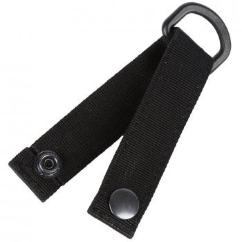 greasto Molle táctico hebilla mochila hebillas de enganchar nailon Militar cincha para colgar Quick Draw de caminata al aire libre escalada mosquetón de herramientas, negro