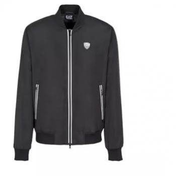Sudadera Bomber EA7 Emporio Armani Negra Premium 3XL