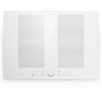 Placa de Inducción Encastrable Klarstein Delicatessa 70 Flex, 4 Zonas, 7000W, Vitrocerámica con Pantalla Táctil y Temporizador