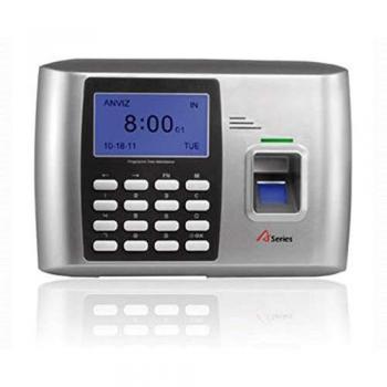 Controlador de Asistencia Anviz A300 con Lector de Huellas y Tarjeta RFID, Capacidad para 2000 Huellas, WiFi y Software CrossChex Integrado