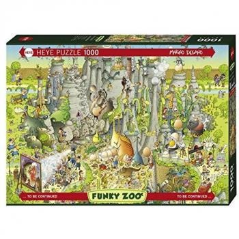 Heye Jurassic Habitat 1000 Pieces Jigsaw Puzzle by Marino Degano