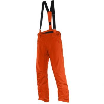 Salomon Iceglory M - Pantalón de esquí para hombre, color naranja, talla S / R