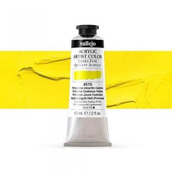 Vallejo Acrylic Artist Color 16515 Primrose Cadmium Yellow