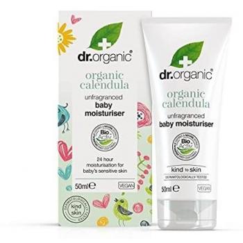 Dr Organic Crema Hidratante de Caléndula para Bebé 50ml