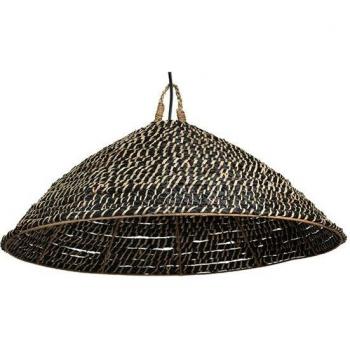 Lámpara colgante de fibras vegetales STYLE HOME - Diseño natural, ideal para interiores, proporciona una iluminación cálida y acogedora, fácil instalación, adecuada para diversas decoraciones
