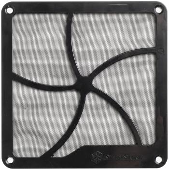 SilverStone 140mm Magnetic Fan Grille and Dust Filter Kit, SST-FF141B, Black