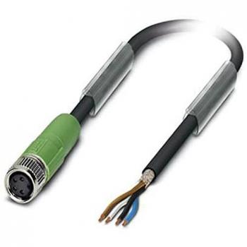 Conector M8 hembra 4 polos, 5m, IP65/IP67 para sensor o actuador - Phoenix Contact 1521931
