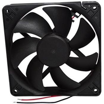 AERZETIX: Ventilador para ordenador de sobremesa 12V 120x120x25mm 158m3/h 40,5dBA 2700rpm 24AWG