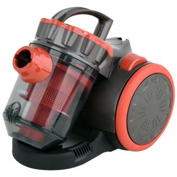 Aspiradora Ciclónica 700W Roja con 3 Cepillos