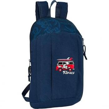 Mini Mochila Bolsillo Vertical El Niño 'Van Trip' - Safta