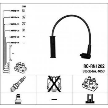 NGK 4053 Bujía de Encendido, negro, Set de 127