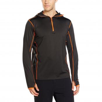 Trespass Oxy - Top de manga larga de fitness para hombre, color gris, talla 2XL