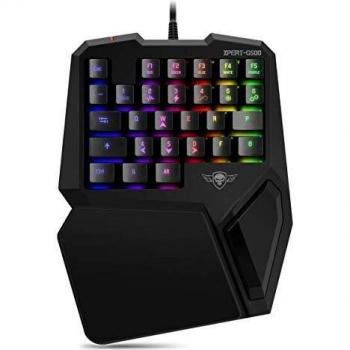 SPIRIT OF GAMER- Xpert G500 - Teclado mecánico programable con una sola mano - 29 Touch anti-ghosting Outemu Red switch - RGB LED retroiluminacion