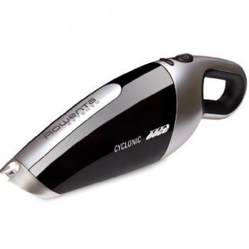 Rowenta Extenso Cyclonic AC476901 - Aspirador de mano sin cables, 7.2 V de potencia, autonomía 16 min, sistema ciclónico, boquilla para ranuras integrada, base de carga incluida