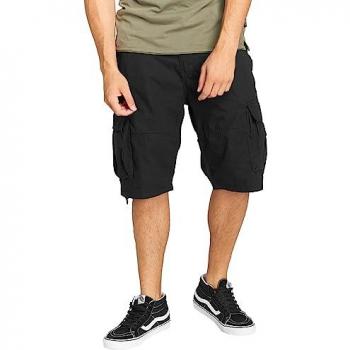 Pantalones cortos Vintage Industries Terrance Short para Hombre - Negro - Tallas S a 3XL