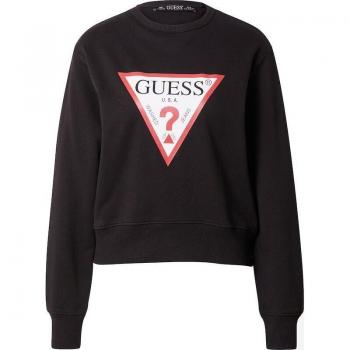 Sudadera Guess Original Fleece para mujer en color negro