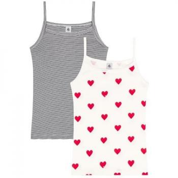 Conjunto de 2 Tops de Tirantes Multicolor Petit Bateau para Mujer