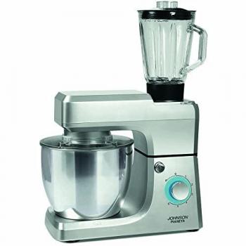 Robot de Cocina Planetario Johnson 6,5L 1400W Acero Inoxidable 6 Velocidades
