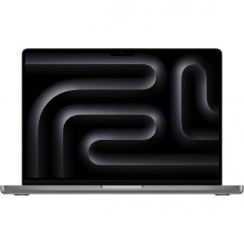 Apple MacBook Pro 14 (2023) con procesador M3, 16GB RAM, 512GB SSD, pantalla de 14 pulgadas y sistema operativo macOS en color Gris espacial.