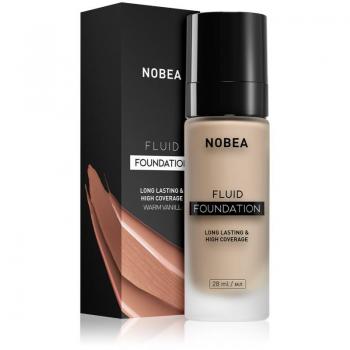 NOBEA Day-to-Day Fluid Foundation Long-Lasting Foundation Shade 04 Warm Vanilla 28 ml